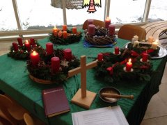 Unsere erste Adventsfeier Unsere erste Adventsfeier