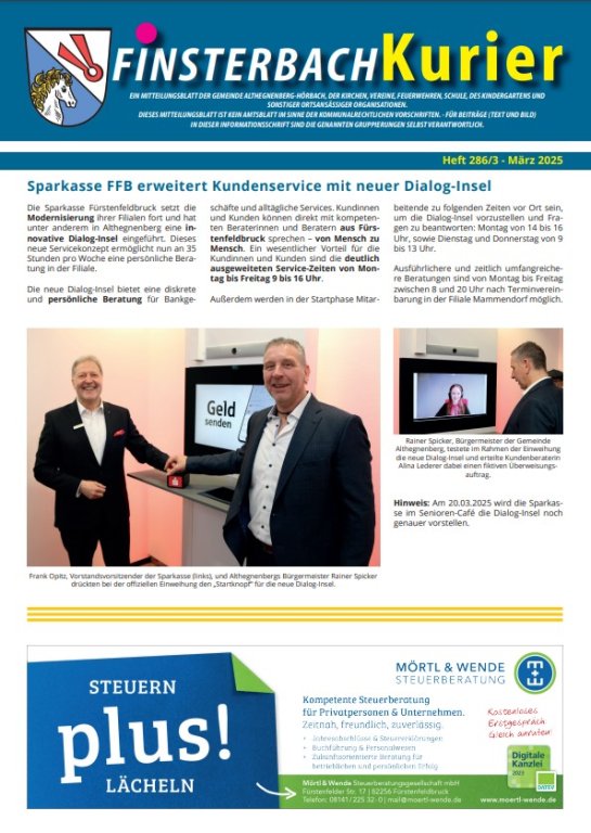 Finsterbach-Kurier März 2025