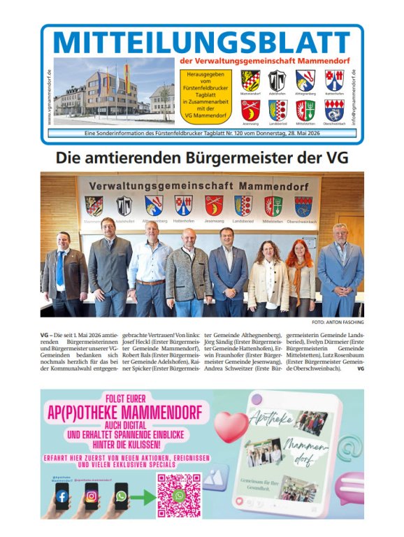 Mitteilungsblatt Mai 2026